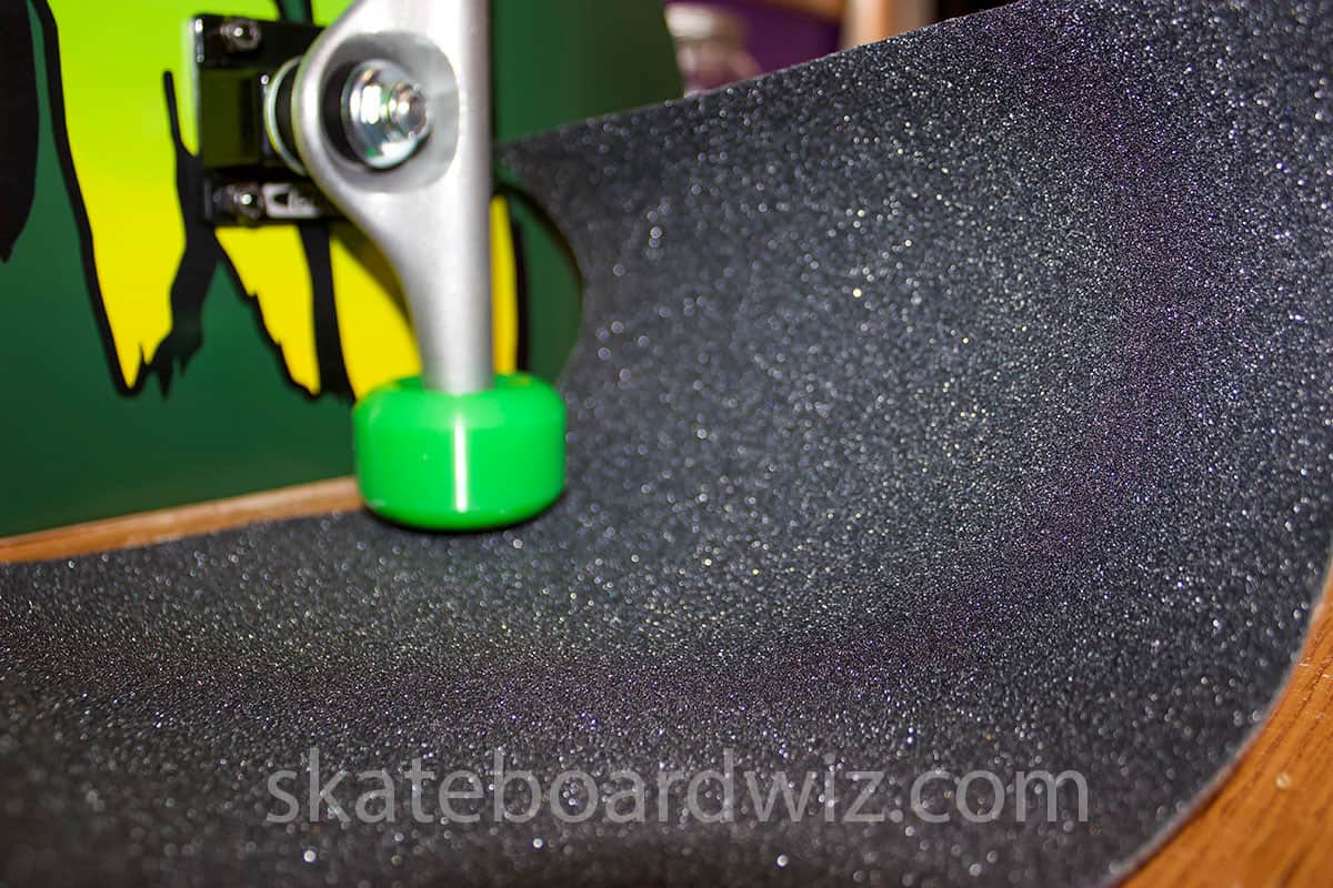 mob-grip-tape-close close up shot of the grit on Mob Grip Tape